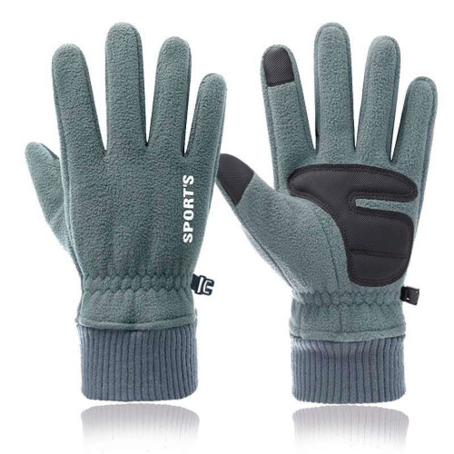 Polar Fleece Touchscreen Gloves Waterproof Windproof 1