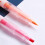 Kunststoff-Textmarker mit Doppelspitze, 6-farbig, 3er-Pack, schräge Farbmarker, Doppelspitze, 5 ml 5