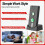 Wireless Intercoms for Elderly, Long-Range 2-Way Room-to-Room System with Charging Base – 2 Pack (Black) 4