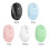 Oplaadbare Bluetooth-muis 2.4G+ Bluetooth computermuis draadloze muis - wit 4