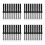 40Pcs Plastic Fountain Pen Ink Converters Easy Replacement Multi Color 7