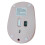 Oplaadbare Bluetooth-muis 2.4G+ Bluetooth computermuis draadloze muis - wit 8