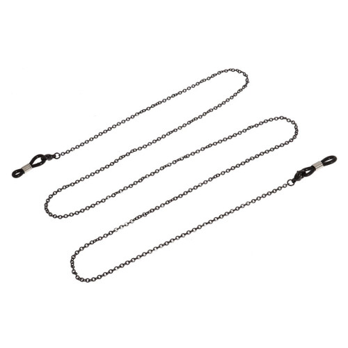 Eyeglasses Chain Black 1Pcs 31 Inch Length 2