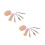 2Sets Pink Mini Makeup Brush Set with Case Soft Portable Beauty Tools 4