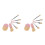 2Sets Pink Mini Makeup Brush Set with Case Soft Portable Beauty Tools 7