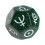 3pcs Multicolor 12 Sided Resin Dice Astrology Tarots Constellation Divination 4