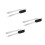 3Pcs Silver Nylon Padded Shoulder Straps Wide Adjustable Replacement 5