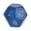3pcs Multicolor 12 Sided Resin Dice Astrology Tarots Constellation Divination 7