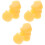 12Pcs Durable Yellow Silicone Clarinet Finger Rest Thumb Pad 4