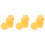 12Pcs Durable Yellow Silicone Clarinet Finger Rest Thumb Pad 5