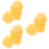 12Pcs Durable Yellow Silicone Clarinet Finger Rest Thumb Pad 8