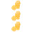 12Pcs Durable Yellow Silicone Clarinet Finger Rest Thumb Pad 9