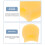 12Pcs Durable Yellow Silicone Clarinet Finger Rest Thumb Pad 11
