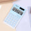 Gallickan 8-digit school calculator white 5