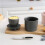 Ceramic Butter Dish 350ml Butter Storage Container Cylindrical Cheese Box Kitchen Accessories 6