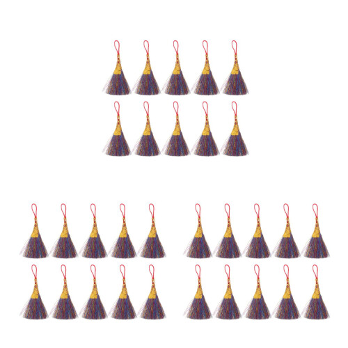 30Pcs Easy-Use Violet Aquarium Fish Breeding Spawning Mops 2