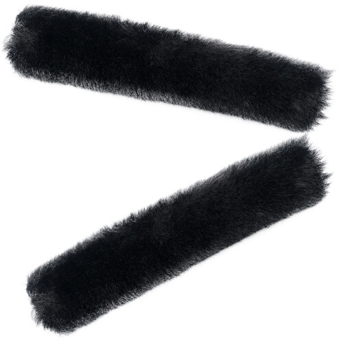 3Paires Charms Pantoufles Noir Décor Chaussures 1