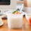 Frozen Rice Thawing Container Microwave Rice Cooker Multipurpose Microwave Container Stackable Detachable Microwave Cookware for Home and Office Use 3