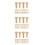 42Pairs Copper Handle Rivets for Kitchen Home 8
