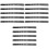 15Pcs Black Loose-Leaf Book Hinges for DIY Notebook Decoration 3