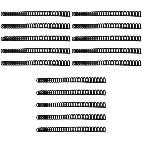 15Pcs Black Loose-Leaf Book Hinges for DIY Notebook Decoration 2