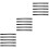 15Pcs Black Loose-Leaf Book Hinges for DIY Notebook Decoration 5
