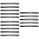 15Pcs Black Loose-Leaf Book Hinges for DIY Notebook Decoration 7