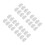 32Pcs White Silicone Pan Lid Lifters Heat-Resistant Protector Clips 4