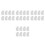 32Pcs White Silicone Pan Lid Lifters Heat-Resistant Protector Clips 6
