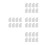32Pcs White Silicone Pan Lid Lifters Heat-Resistant Protector Clips 8