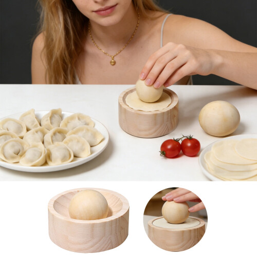 Dumpling Maker Machine Manual Dough Presser for Handmade Skin Ravioli Pie Bun Kitchen Baking Tool 1
