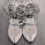 4Pièces Clips Décoratifs Pour Chaussures Rose Gold 11