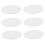 6Pcs Dinner Dish White for Parties and Special Occasions 5