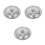 3Pcs Stainless Steel Pan Lids Universal Pot Covers for Kitchen Cooking 5