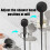 2PCS-B Adjustable Suction Cup Shower Rack, Wall-Mounted Non-Perforated Holder, Removable (Compatible with Smooth Surfaces) 5