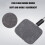 Windshield Cleaner Kit with Microfiber Pads and Extendable 5