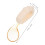 4Sets Ppsu Toddler Feeding Tools Beige Ergonomic Spoons and Forks Set 8
