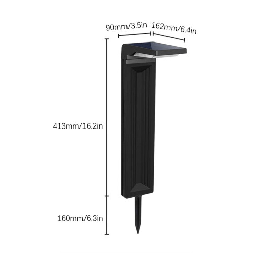 Solar Courtyard Light Outdoor Light Villa Garden Solar Floor Insert Light 2