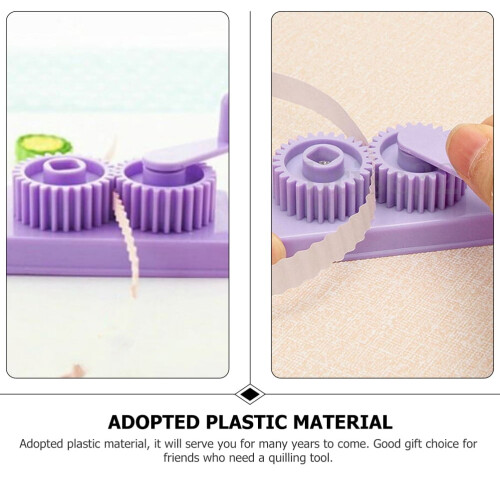 Plastic Paper Quilling Crimper Machine Crimping Quilling Paper DIY Tool 1