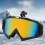 Γυαλιά σκι, γυαλιά snowboard, αντιανεμικά αντηλιακά με καθρέφτη, πανοραμικά 4