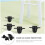 4Pièces Protections Pieds De Noir En Pour Mobilier 8