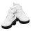4Paires Bottines PU Blanches Pour 18 Accessoires Stylés 3