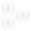 30Pcs Light Grey Mic Vibration Reducer Rubber Bands for Shock Mounts 4