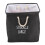 Jute Foldable Bin, Decorative Practical Storage Solution with Lightweight Sturdy Design, Strong Construction for Easy Carrying and Versatile Use 4