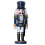 Blue Nutcracker Figure for Family 1Pack 10.8x3.8in 5