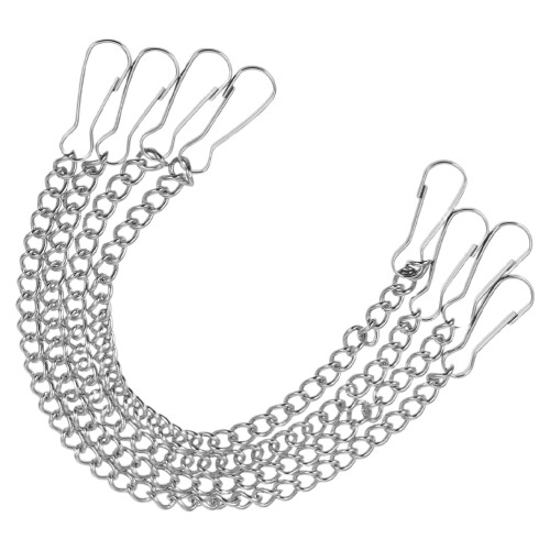 20Pcs Versatile Silver Plant Hanger Chains for Garden Balcony Use 1