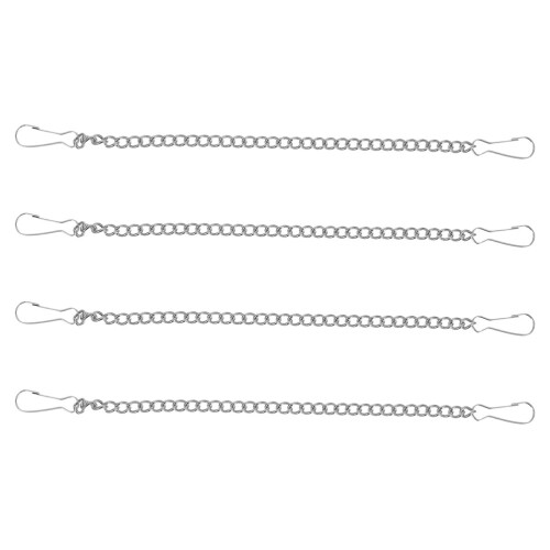 20Pcs Versatile Silver Plant Hanger Chains for Garden Balcony Use 2