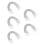 20Pcs Versatile Silver Plant Hanger Chains for Garden Balcony Use 5