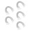 20Pcs Versatile Silver Plant Hanger Chains for Garden Balcony Use 8