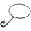 4Pcs Black Iron Camping Hooks Multifunctional Kitchen Utensil Rack 3